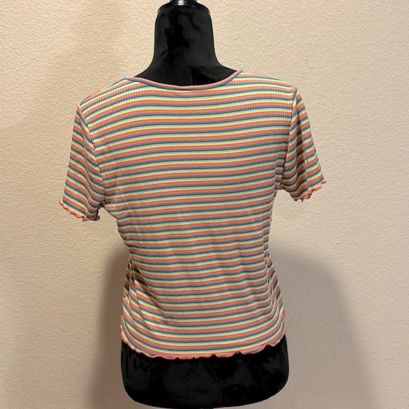 Rainbow Striped Shirt - Picture 2 of 3